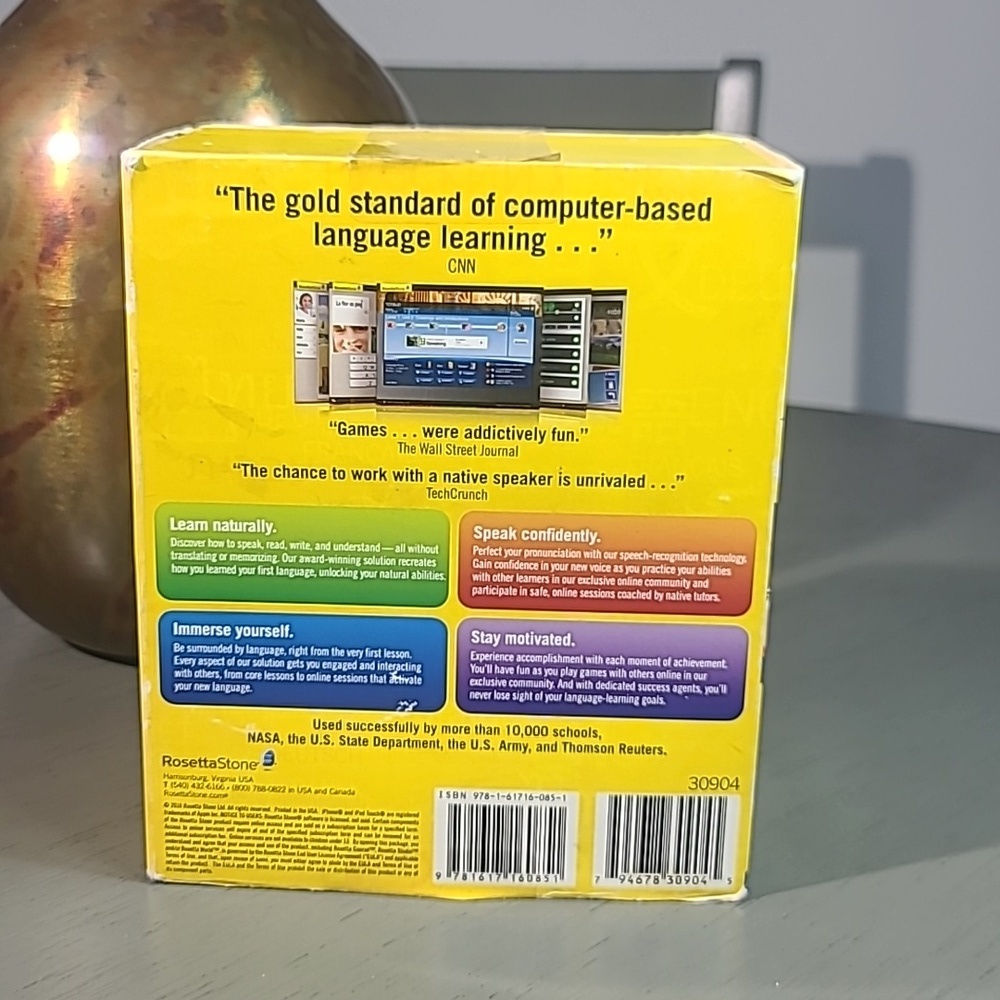 Spanish Language Learning Software - Yellow - Picture 2 of 7